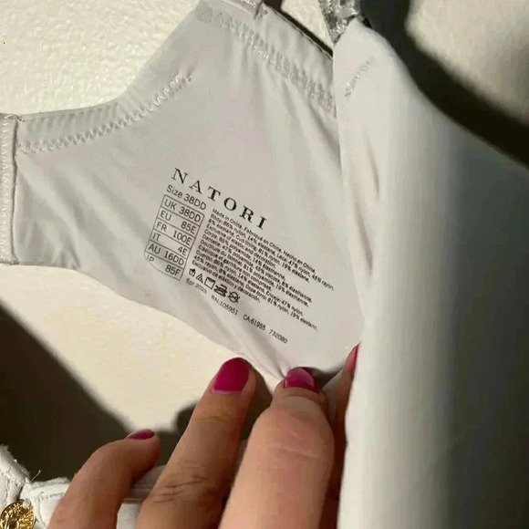 NATORI PURE LUXE FULL FIT UNDERWIRE BRA 38DD - Picture 3 of 5